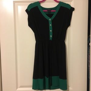 Synch waist stretchy Enfocus business casual dress